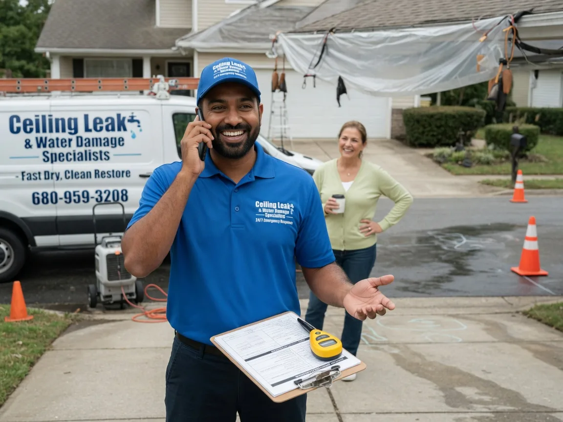 Ceiling Leak Cleanup Pinedale, WY FAQs